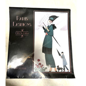 Vintage Paris Fashions 1999 Calendar 1912-1914 Fashion Brooklyn Museum of Art